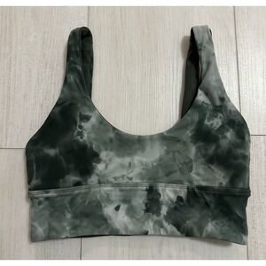 Lululemon Align Reversible Sports Bra Diamond Dye Starlight Smoked Spruce Sz 4